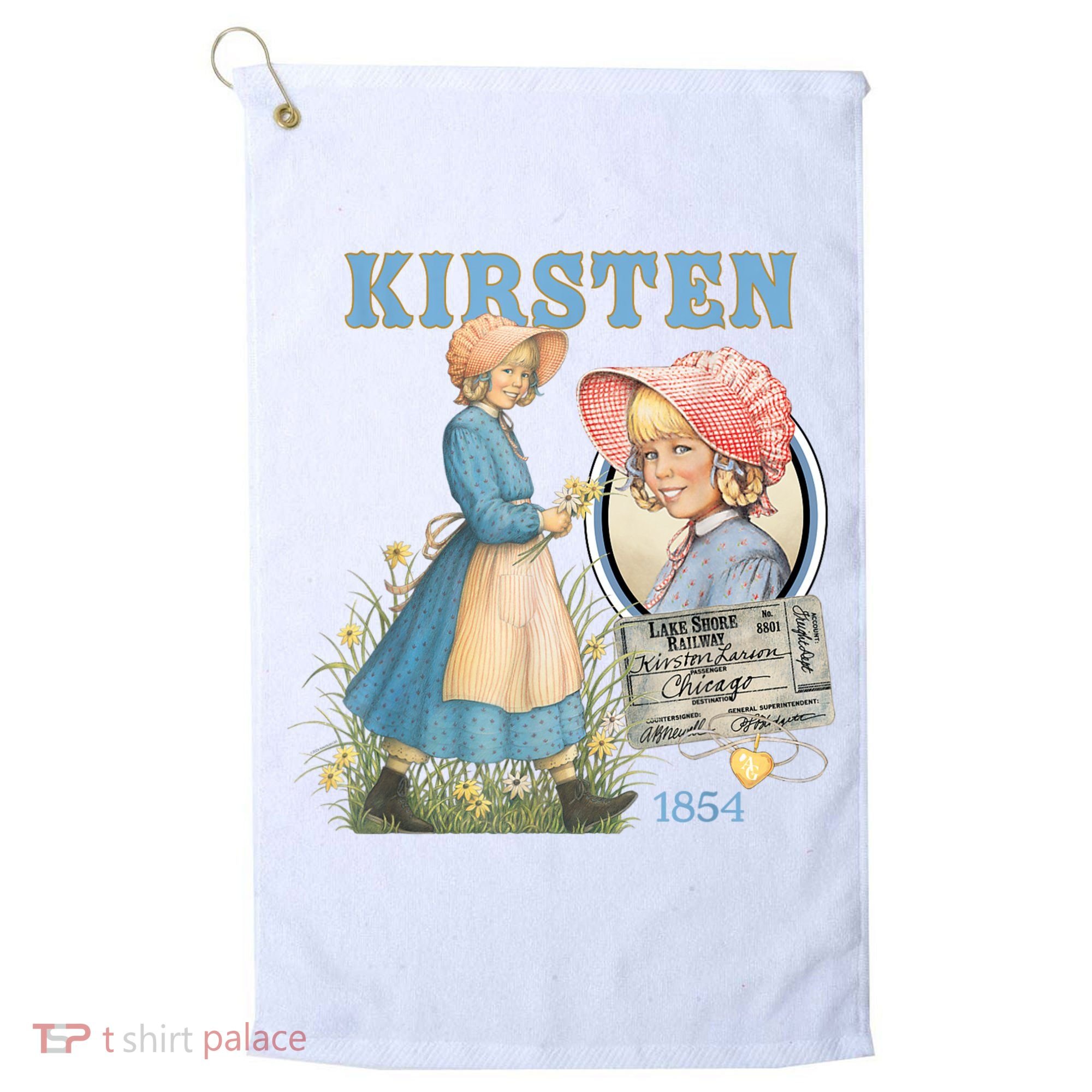 American Girl Kirsten Larson 1854 Golf Towel
