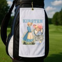 American Girl Kirsten Larson 1854 Golf Towel thumb 2