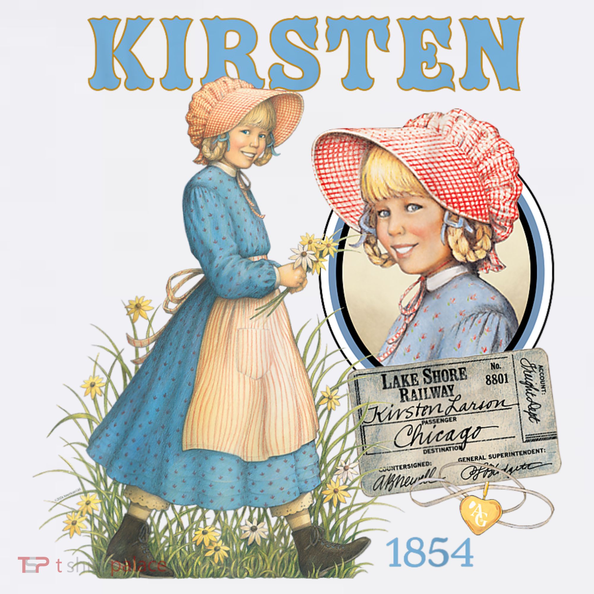 American Girl Kirsten Larson 1854 Visor