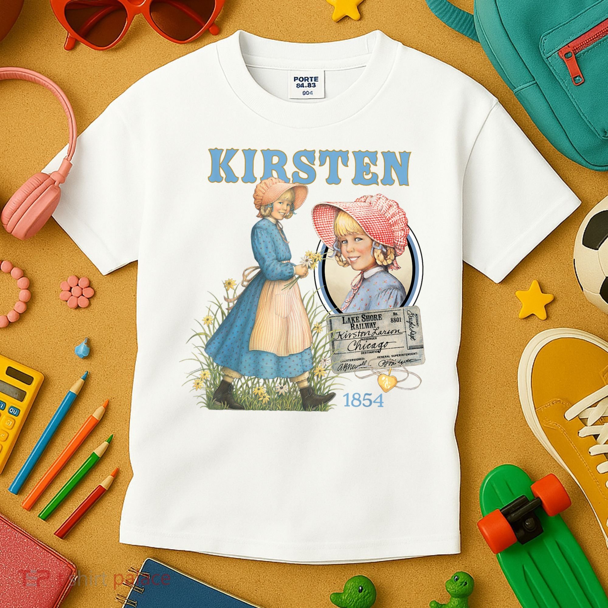 American Girl Kirsten Larson 1854 Kids T-Shirt
