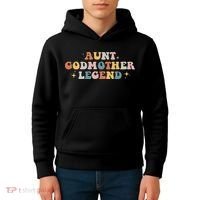 Aunt Godmother Legend Kids Hoodie thumb 4