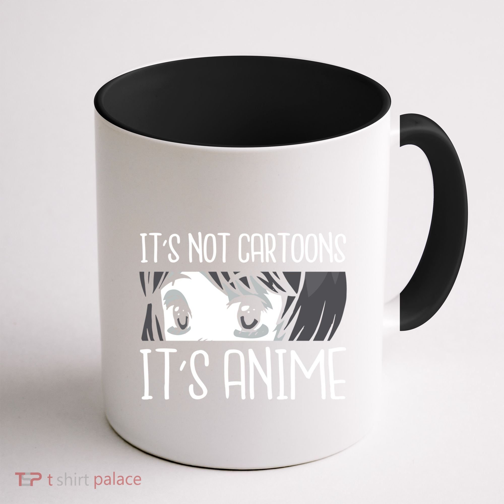Anime Girl L It's Not Cartoons It's Anime L Anime Lover Gift Coffee Mug