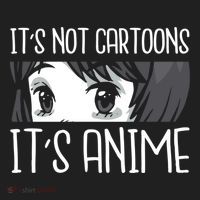 Anime Girl L It's Not Cartoons It's Anime L Anime Lover Gift Beanie thumb 2