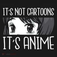 Anime Girl L It's Not Cartoons It's Anime L Anime Lover Gift Ornament thumb 1