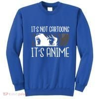Anime Girl L It's Not Cartoons It's Anime L Anime Lover Gift Sweatshirt thumb 0