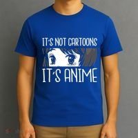 Anime Girl L It's Not Cartoons It's Anime L Anime Lover Gift T-Shirt thumb 3