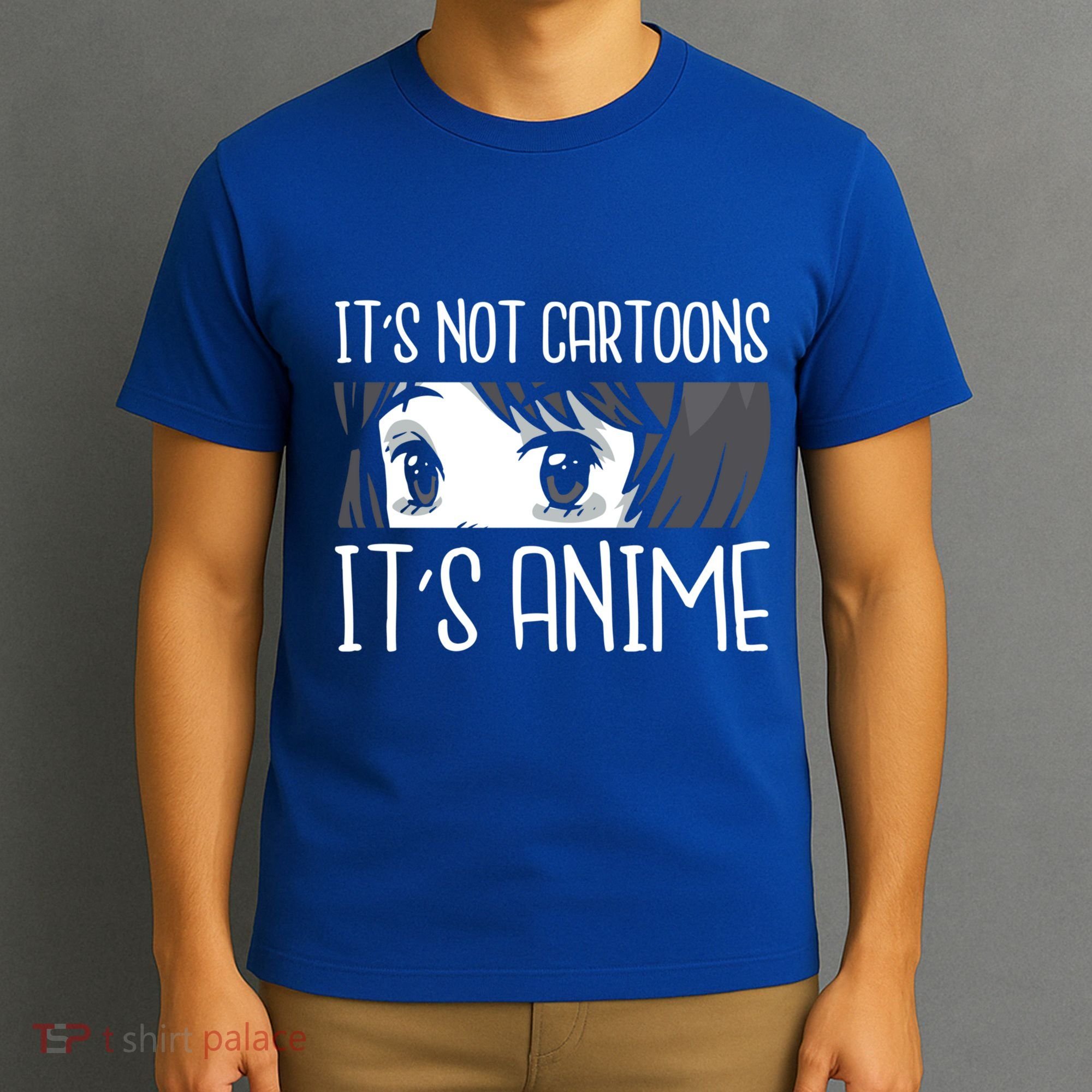Anime Girl L It's Not Cartoons It's Anime L Anime Lover Gift T-Shirt