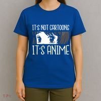 Anime Girl L It's Not Cartoons It's Anime L Anime Lover Gift T-Shirt thumb 4