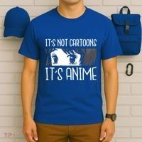 Anime Girl L It's Not Cartoons It's Anime L Anime Lover Gift T-Shirt thumb 6