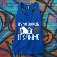 Anime Girl L It's Not Cartoons It's Anime L Anime Lover Gift Women's Tank Top thumb 3