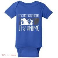 Anime Girl L It's Not Cartoons It's Anime L Anime Lover Gift Baby Bodysuit thumb 0
