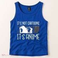 Anime Girl L It's Not Cartoons It's Anime L Anime Lover Gift Tank Top thumb 2