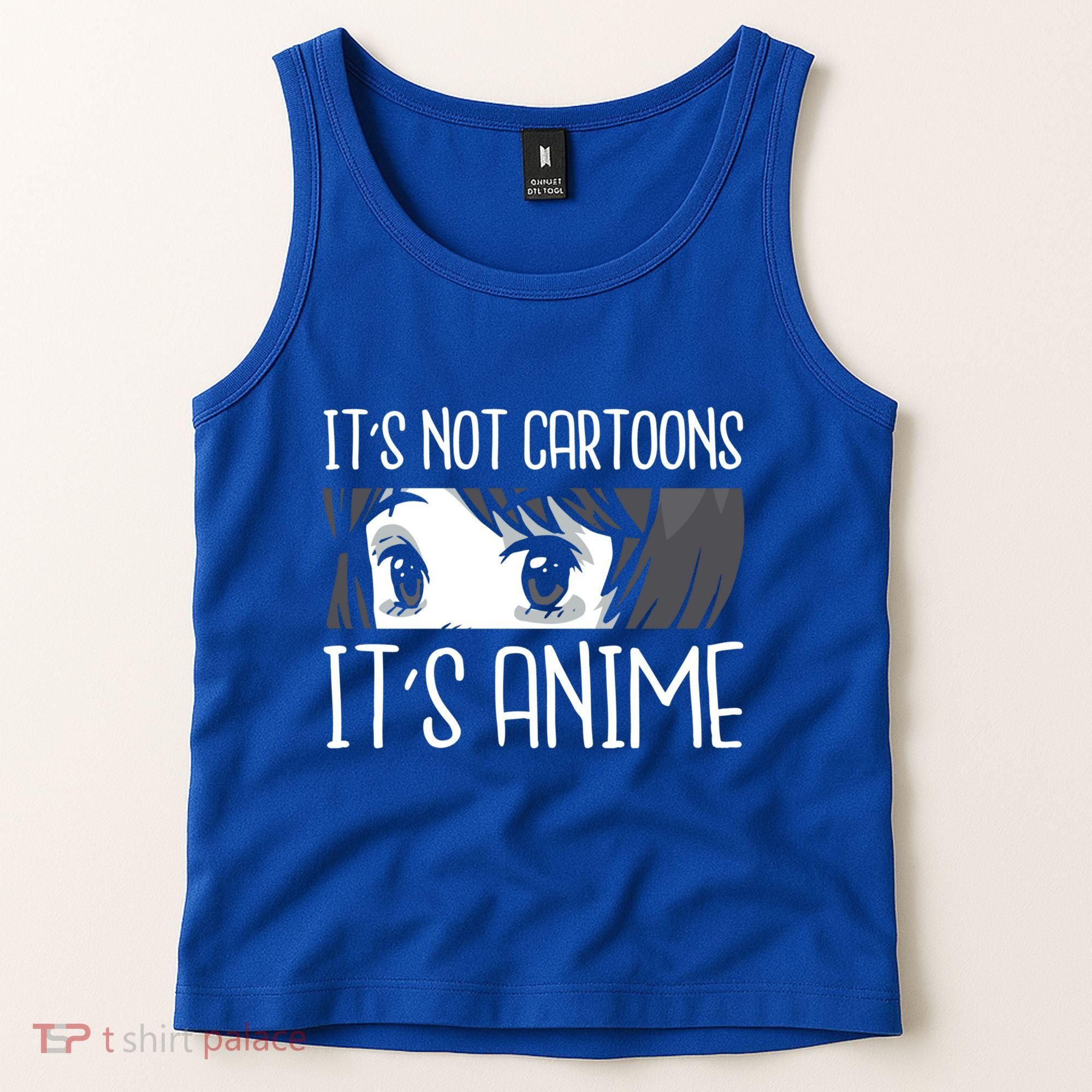 Anime Girl L It's Not Cartoons It's Anime L Anime Lover Gift Tank Top