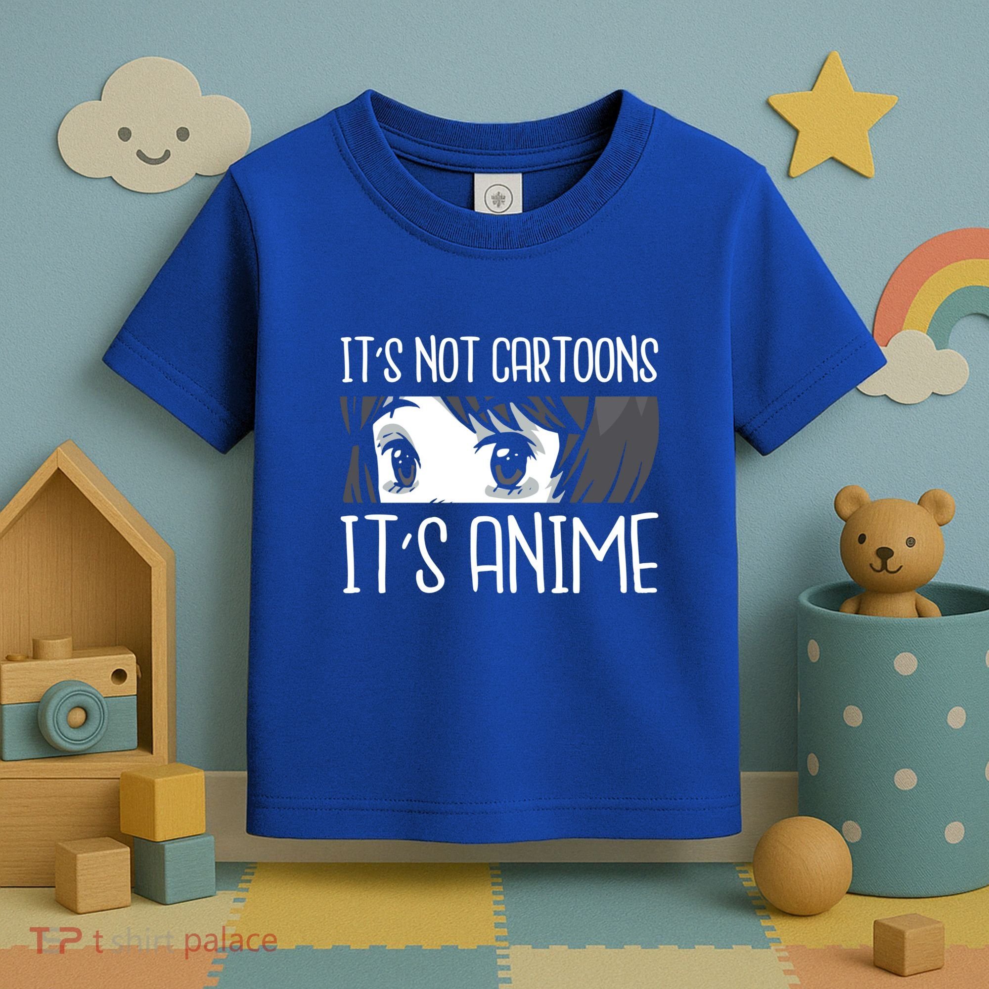Anime Girl L It's Not Cartoons It's Anime L Anime Lover Gift Toddler T-Shirt