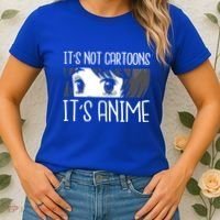 Anime Girl L It's Not Cartoons It's Anime L Anime Lover Gift Women's T-Shirt thumb 2