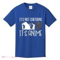 Anime Girl L It's Not Cartoons It's Anime L Anime Lover Gift Kids T-Shirt thumb 0