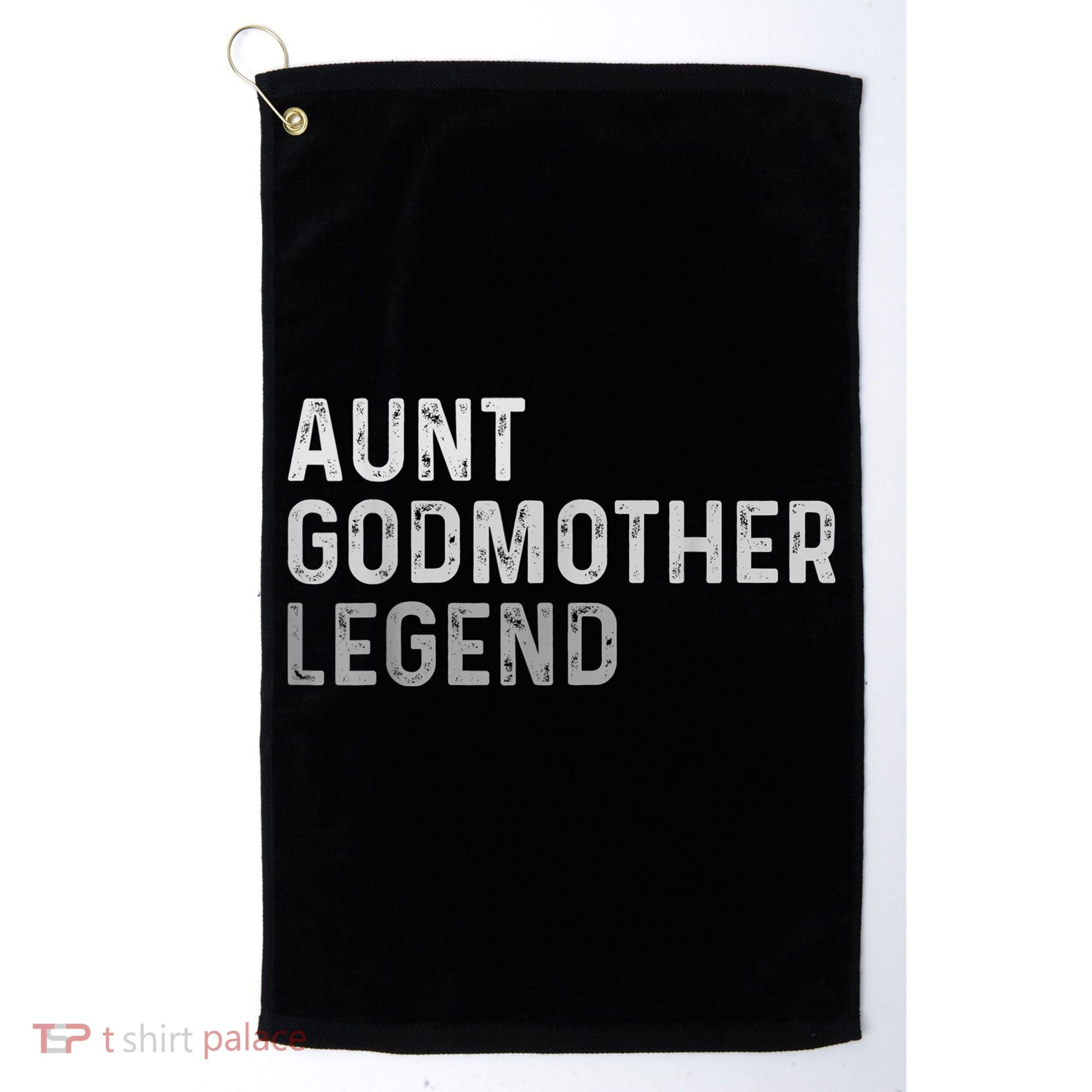 Aunt Godmother Legend Golf Towel
