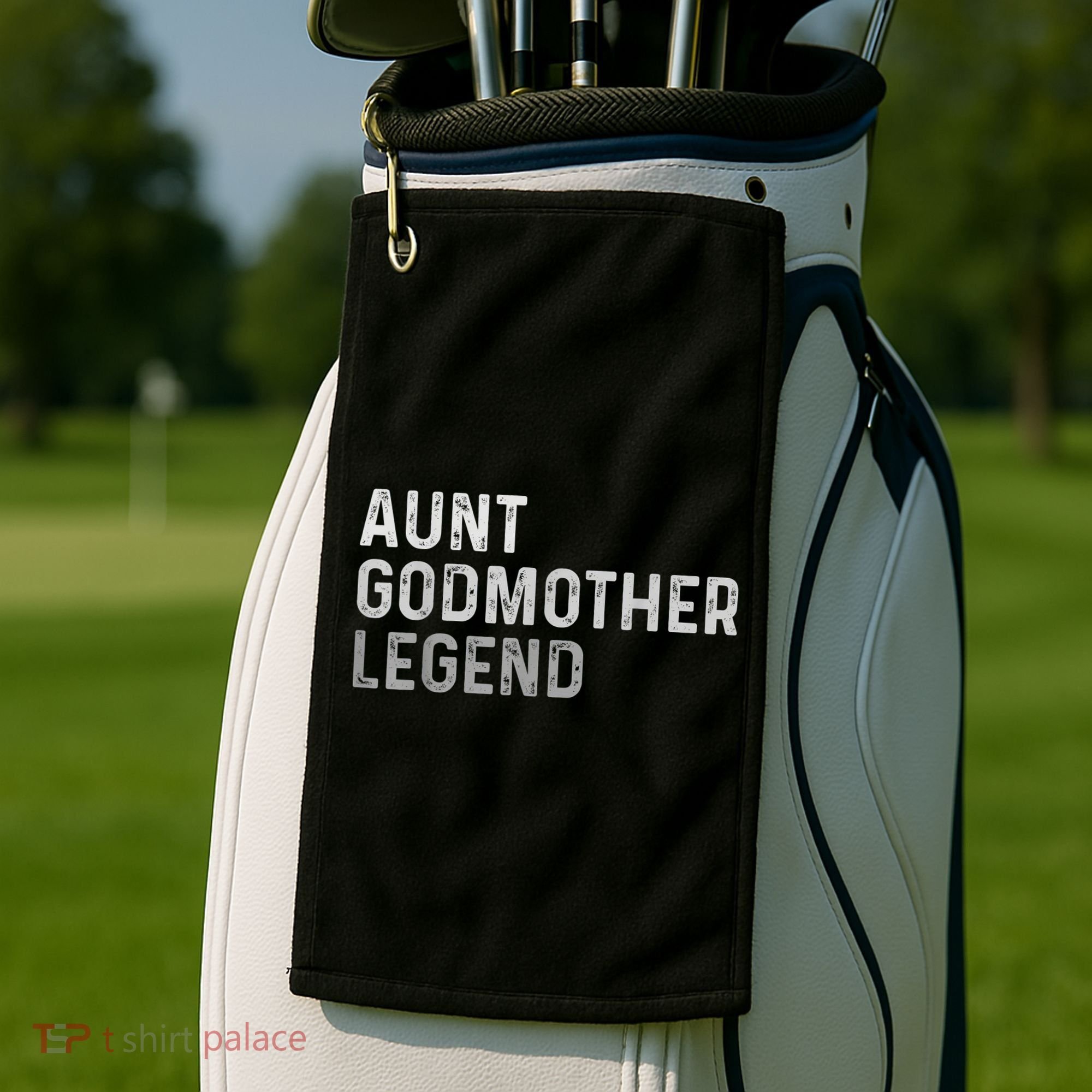 Aunt Godmother Legend Golf Towel