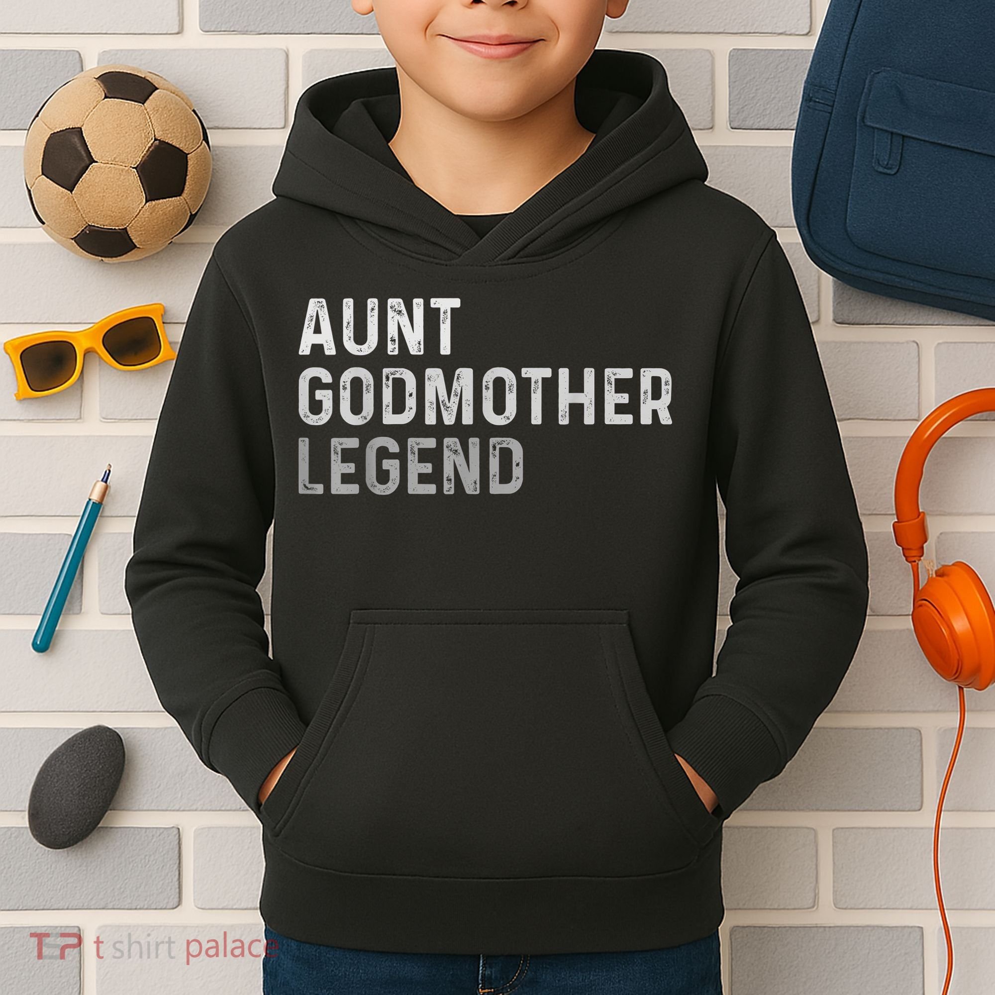 Aunt Godmother Legend Kids Hoodie
