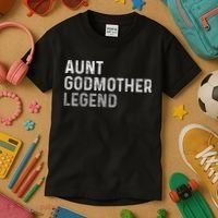 Aunt Godmother Legend Kids T-Shirt thumb 3
