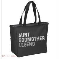 Aunt Godmother Legend Tote Bag thumb 2