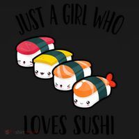 A Girl Loves Sushi  Coaster thumb 2