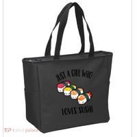 A Girl Loves Sushi  Tote Bag thumb 2