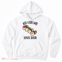 A Girl Loves Sushi  Hoodie thumb 0