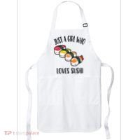 A Girl Loves Sushi  Apron thumb 0