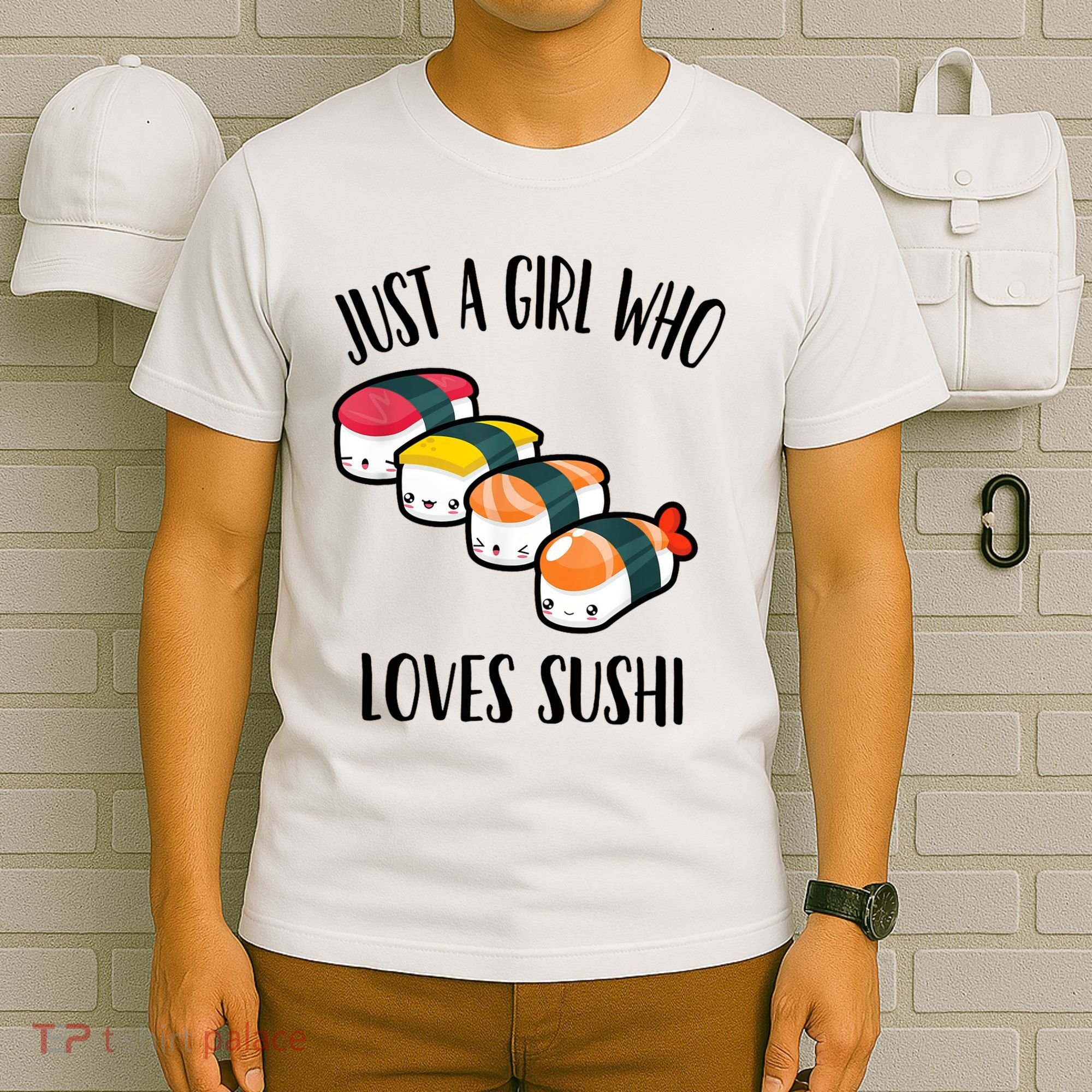 A Girl Loves Sushi  T-Shirt