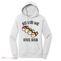 A Girl Loves Sushi  Women's Hoodie thumb 0