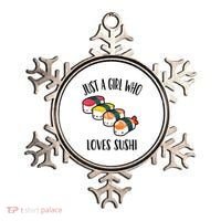 A Girl Loves Sushi  Ornament thumb 0