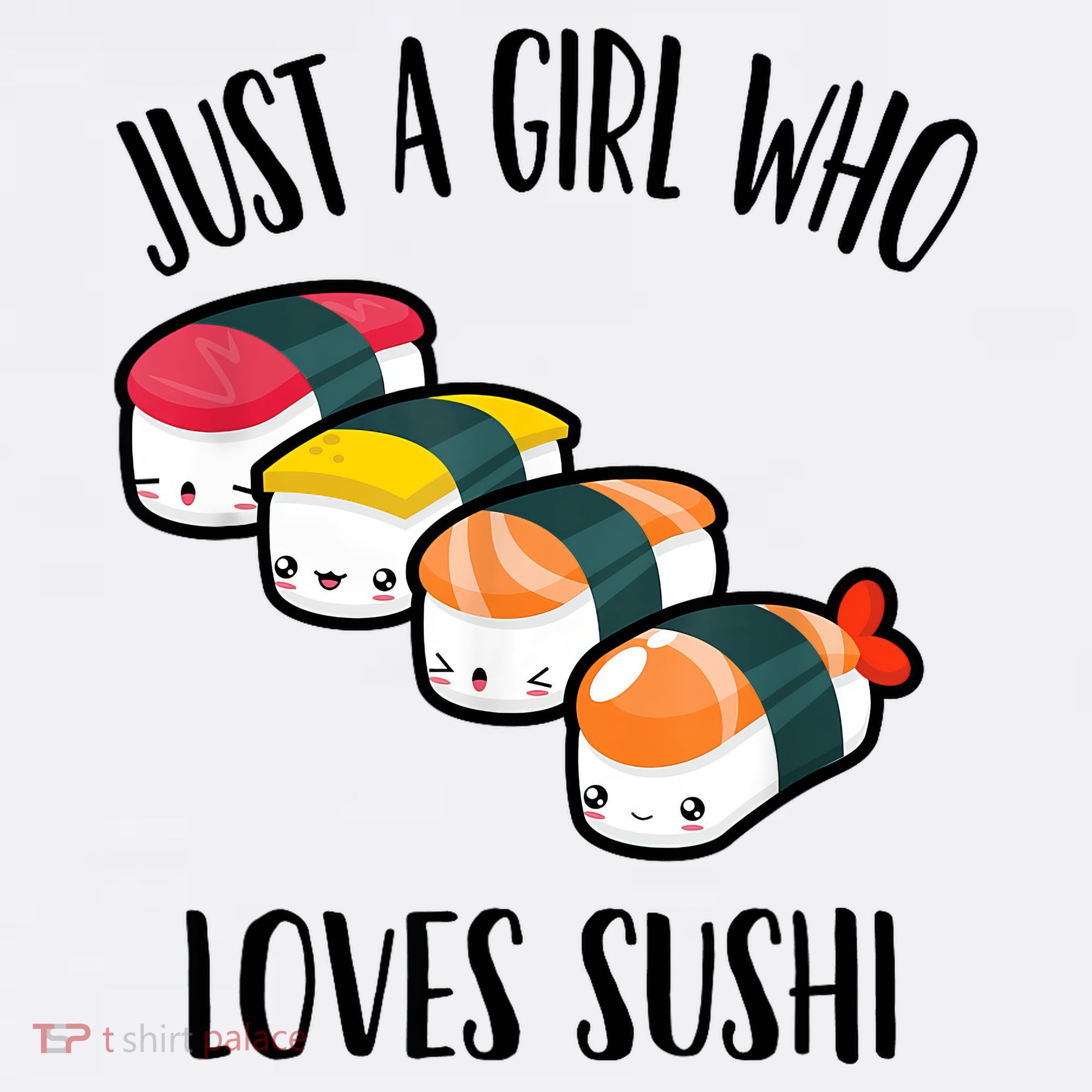 A Girl Loves Sushi  Women's Tank Top
