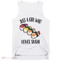 A Girl Loves Sushi  Tank Top thumb 0