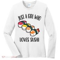 A Girl Loves Sushi  Women's Long Sleeve Shirt thumb 0