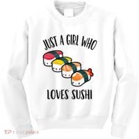 A Girl Loves Sushi  Kids Sweatshirt thumb 0