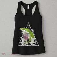 Anole Green Lizard Pet Anoles Reptile Smoke Women's Tank Top thumb 3