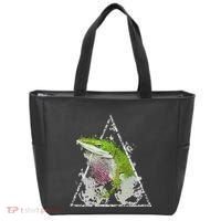 Anole Green Lizard Pet Anoles Reptile Smoke Tote Bag thumb 0