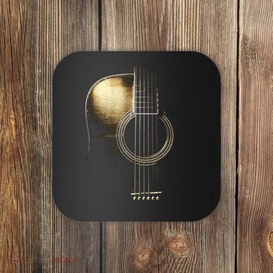 Acoustic Guitar Lite (Please See Description) Coaster
