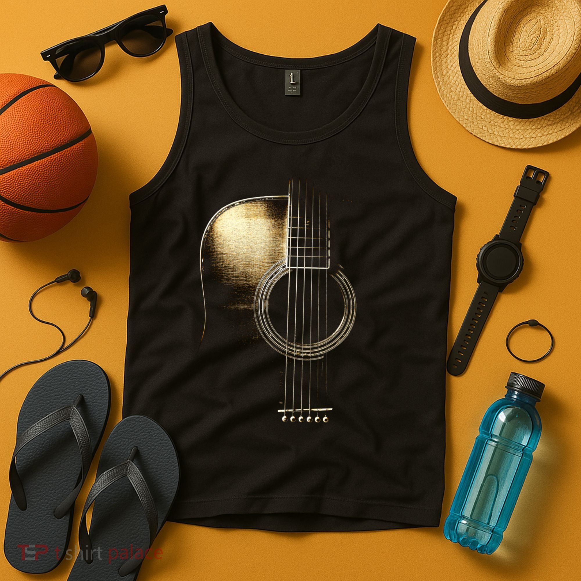 Acoustic Guitar Lite (Please See Description) Tank Top