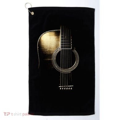 Acoustic Guitar Lite (Please See Description) Golf Towel