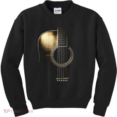 Acoustic Guitar Lite (Please See Description) Kids Sweatshirt
