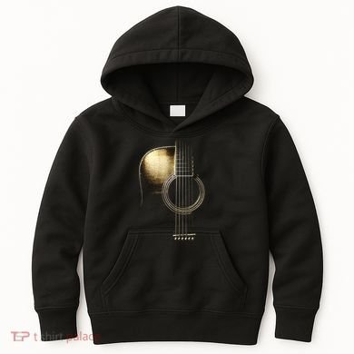 Acoustic Guitar Lite (Please See Description) Kids Hoodie