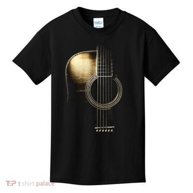 Acoustic Guitar Lite (Please See Description) Kids T-Shirt