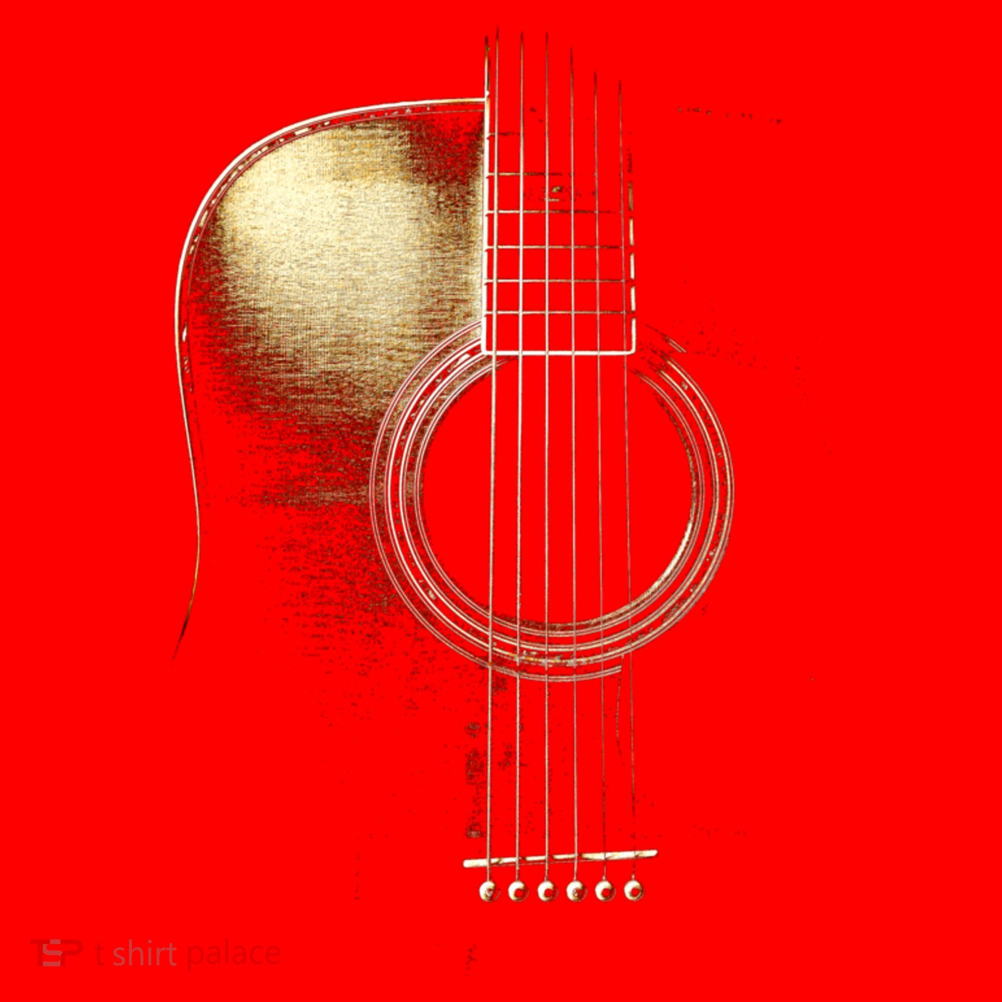 Acoustic Guitar Lite (Please See Description) Santa Hat