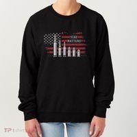 Ammo & Gun Lover  Size Matters Bullets & Caliber Women's Sweatshirt thumb 0