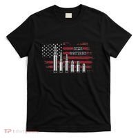 Ammo & Gun Lover  Size Matters Bullets & Caliber T-Shirt thumb 0