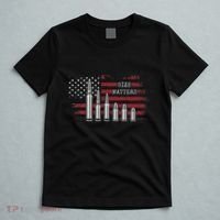 Ammo & Gun Lover  Size Matters Bullets & Caliber T-Shirt thumb 5