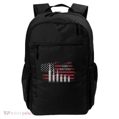 Ammo & Gun Lover  Size Matters Bullets & Caliber Backpack