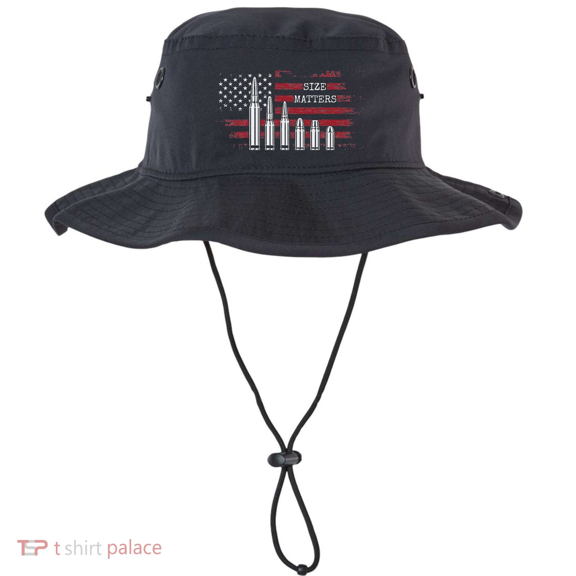 Ammo & Gun Lover  Size Matters Bullets & Caliber Bucket Hat